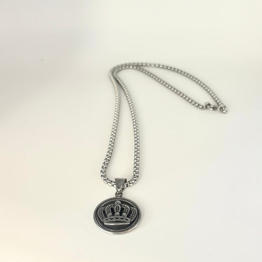 Silver & gold necklace